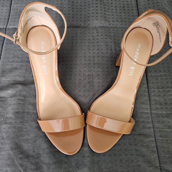 Madden Girl Bella Two-Piece Block Heel Sandals - Picture 1 of 6
